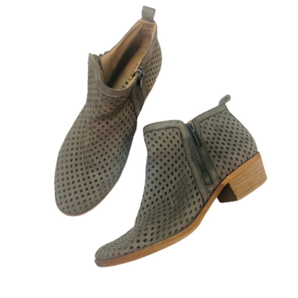 Lucky Brand Basel Laser Cut Booties